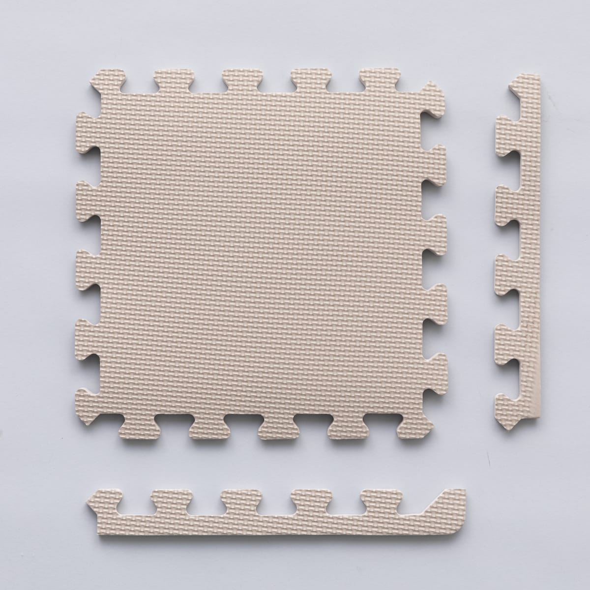 パズルマット フチ付き (31×31cm PE01-J LMO) 3色セット   デコホーム