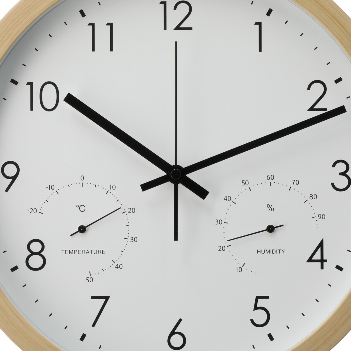 電波 温湿度計付き 掛け置き兼用時計 (30RS1T FR888)   デコホーム