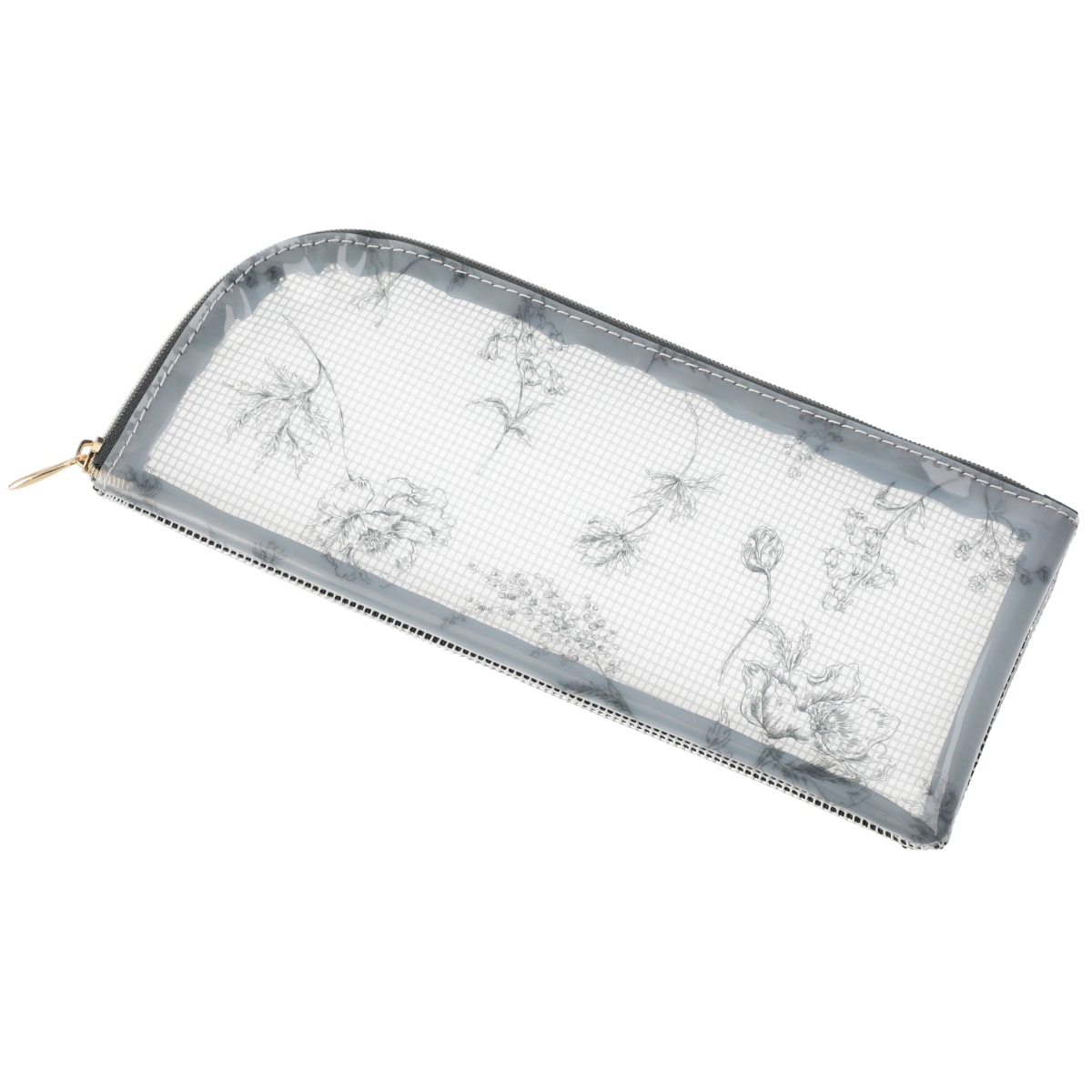 歯ブラシポーチ(BW花ラインアート柄)　  デコホーム