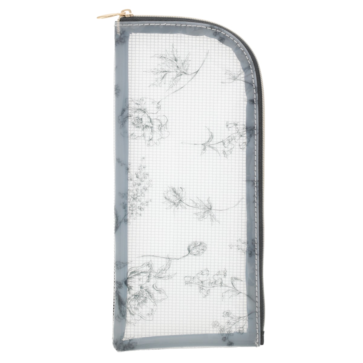 歯ブラシポーチ(BW花ラインアート柄)　  デコホーム