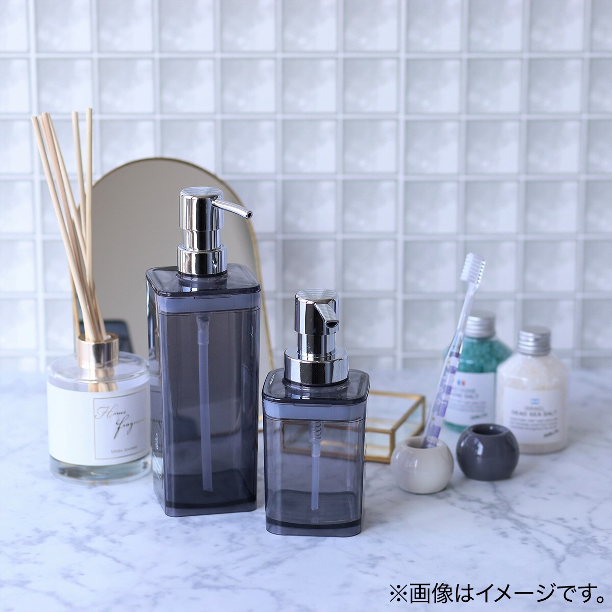 詰め替えやすいディスペンサー 泡タイプ (300mL PUGY)   デコホーム