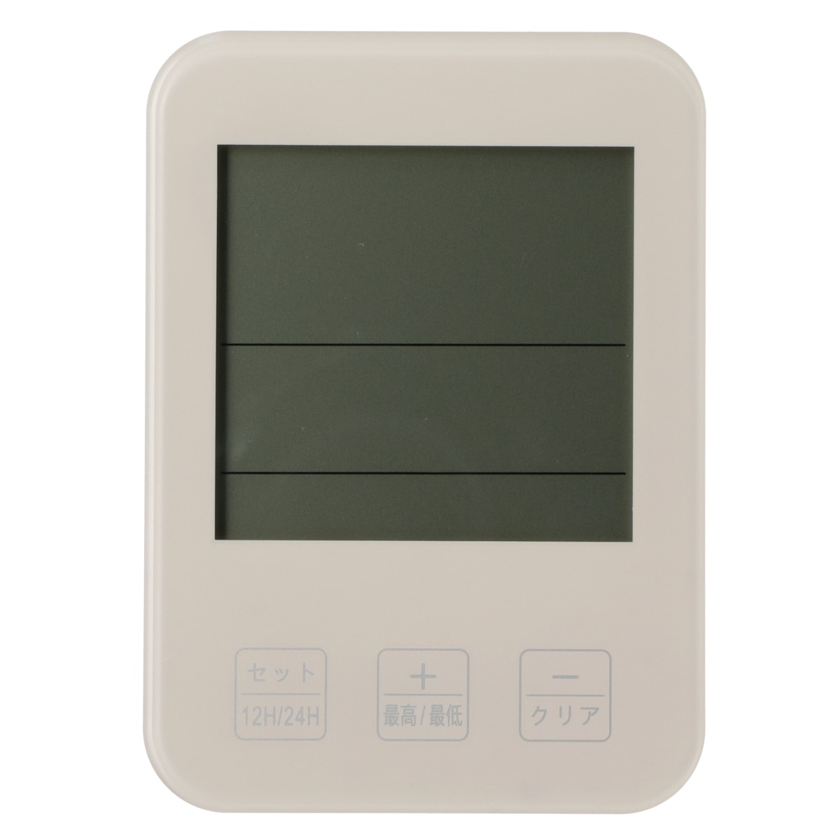 置き掛け兼用温湿度計 (DH681)   デコホーム