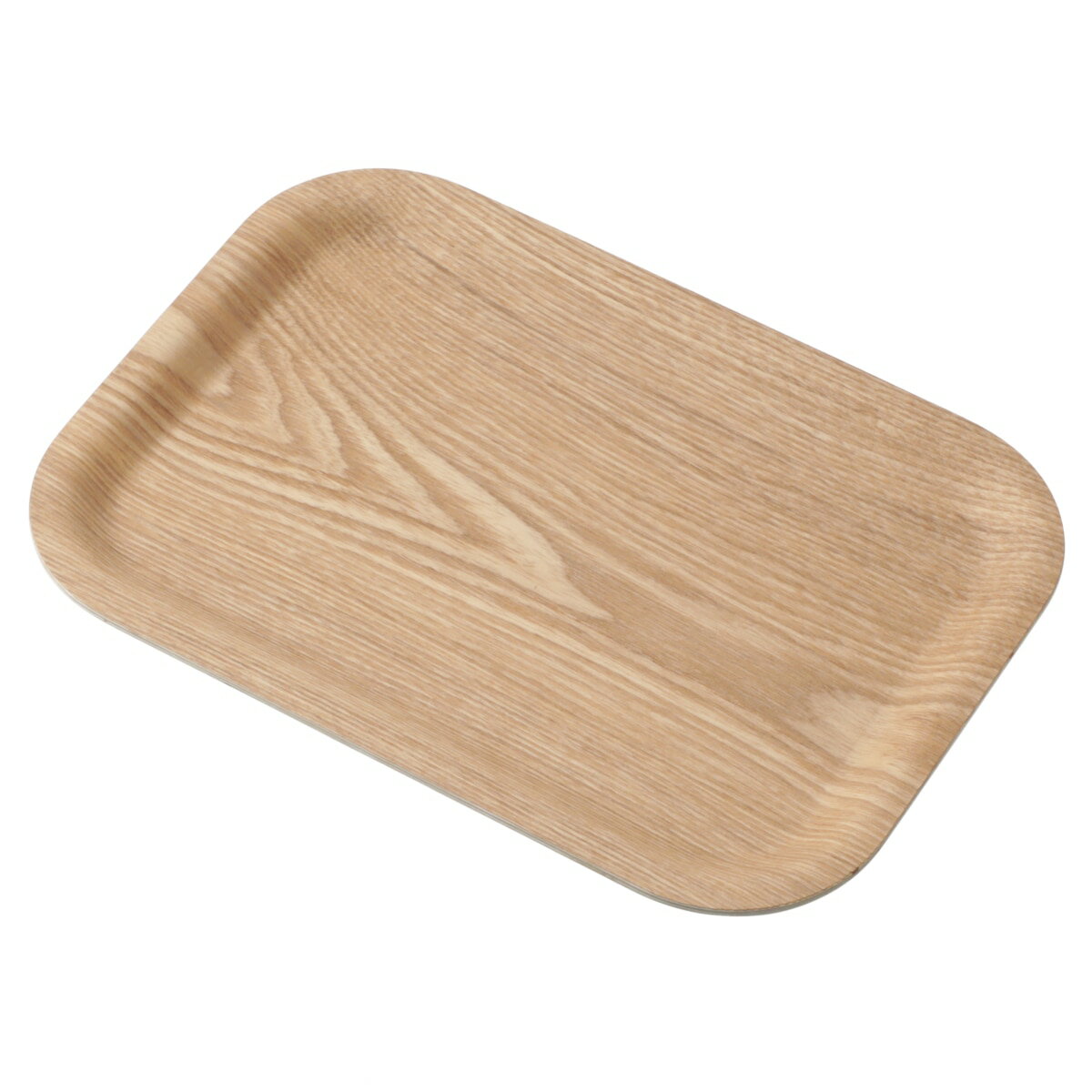 すべりにくい木製トレー S (NA GF28)   デコホーム