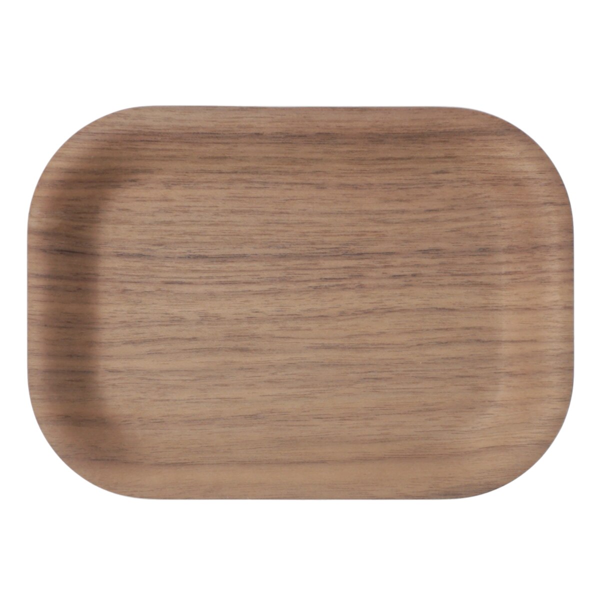 すべりにくい木製トレー SS (BR GF18)   デコホーム