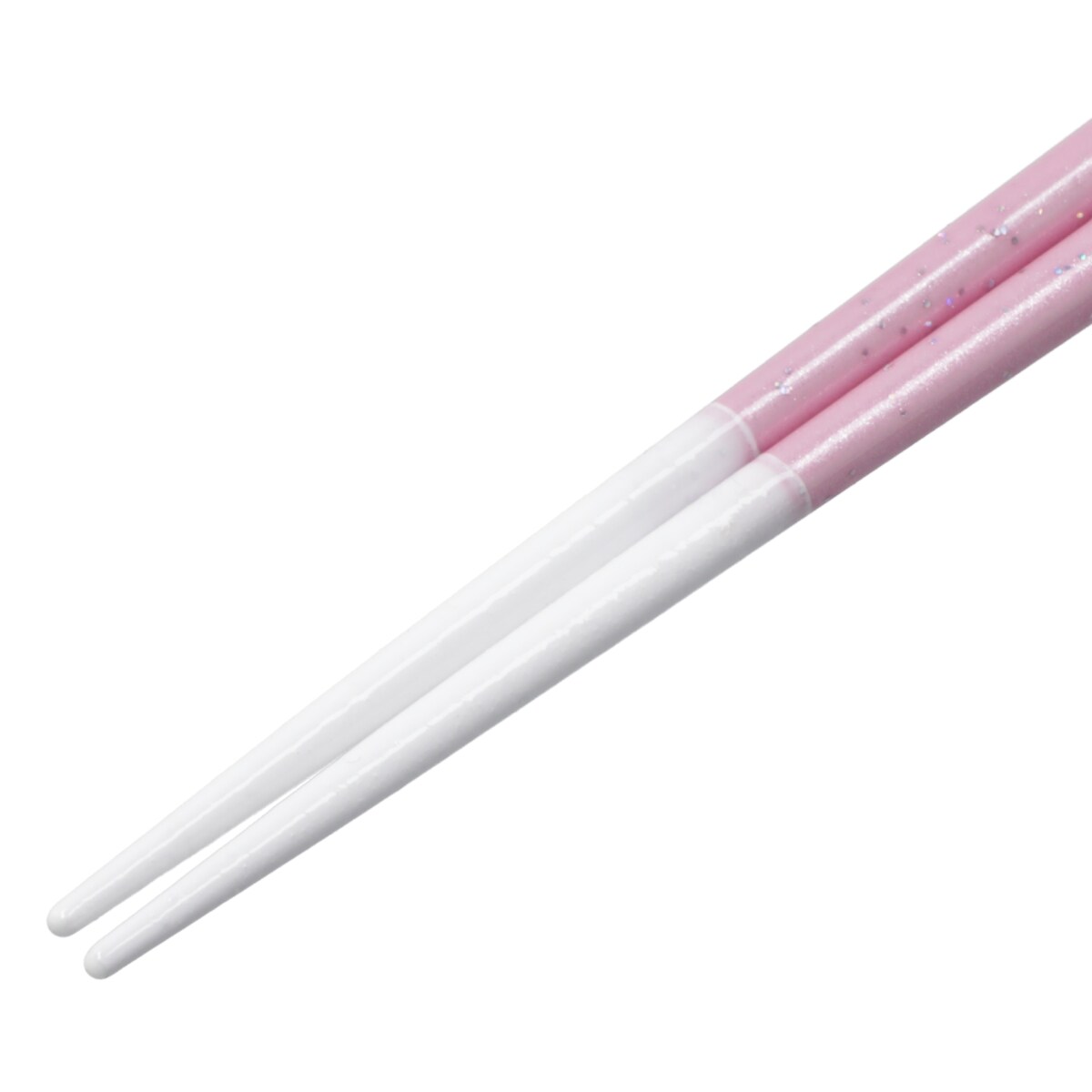 キラキラグリッター箸 (23cm ピンク)   デコホーム