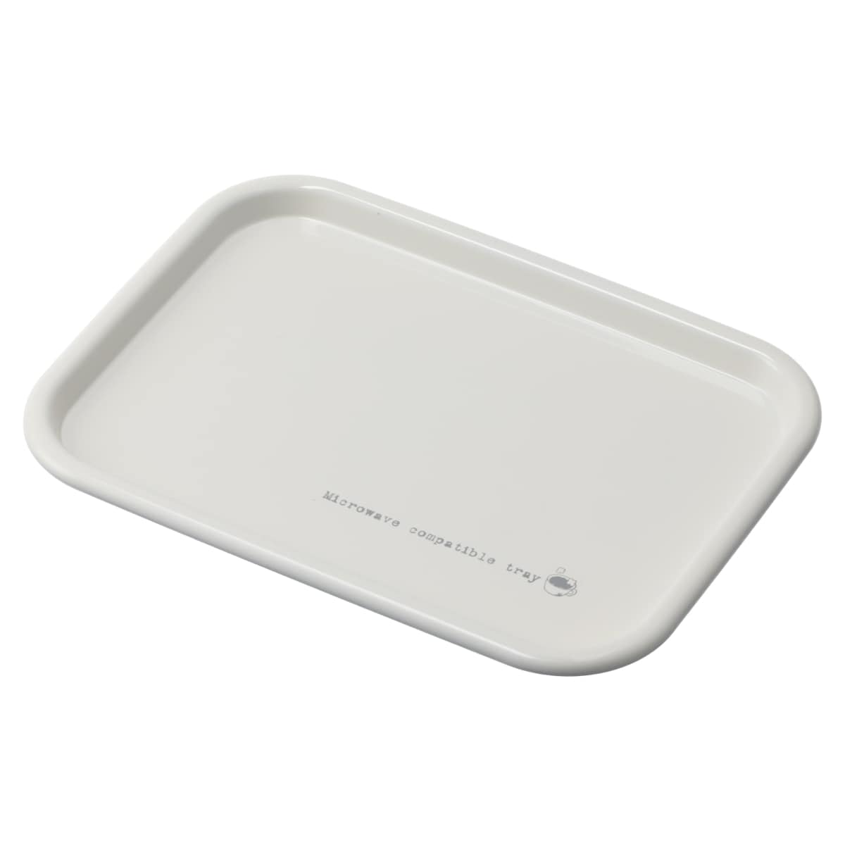 抗菌電子レンジトレー (長角 NS ピーチWH S)   デコホーム