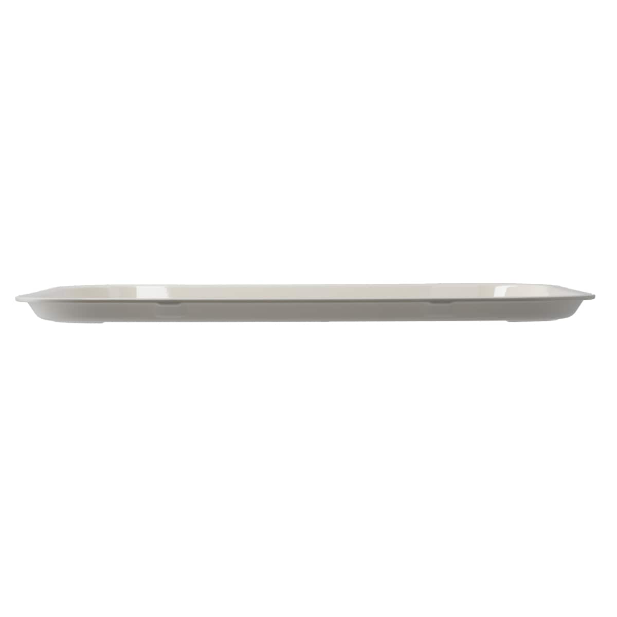 抗菌電子レンジトレー (長角 NS ピーチWH L)   デコホーム