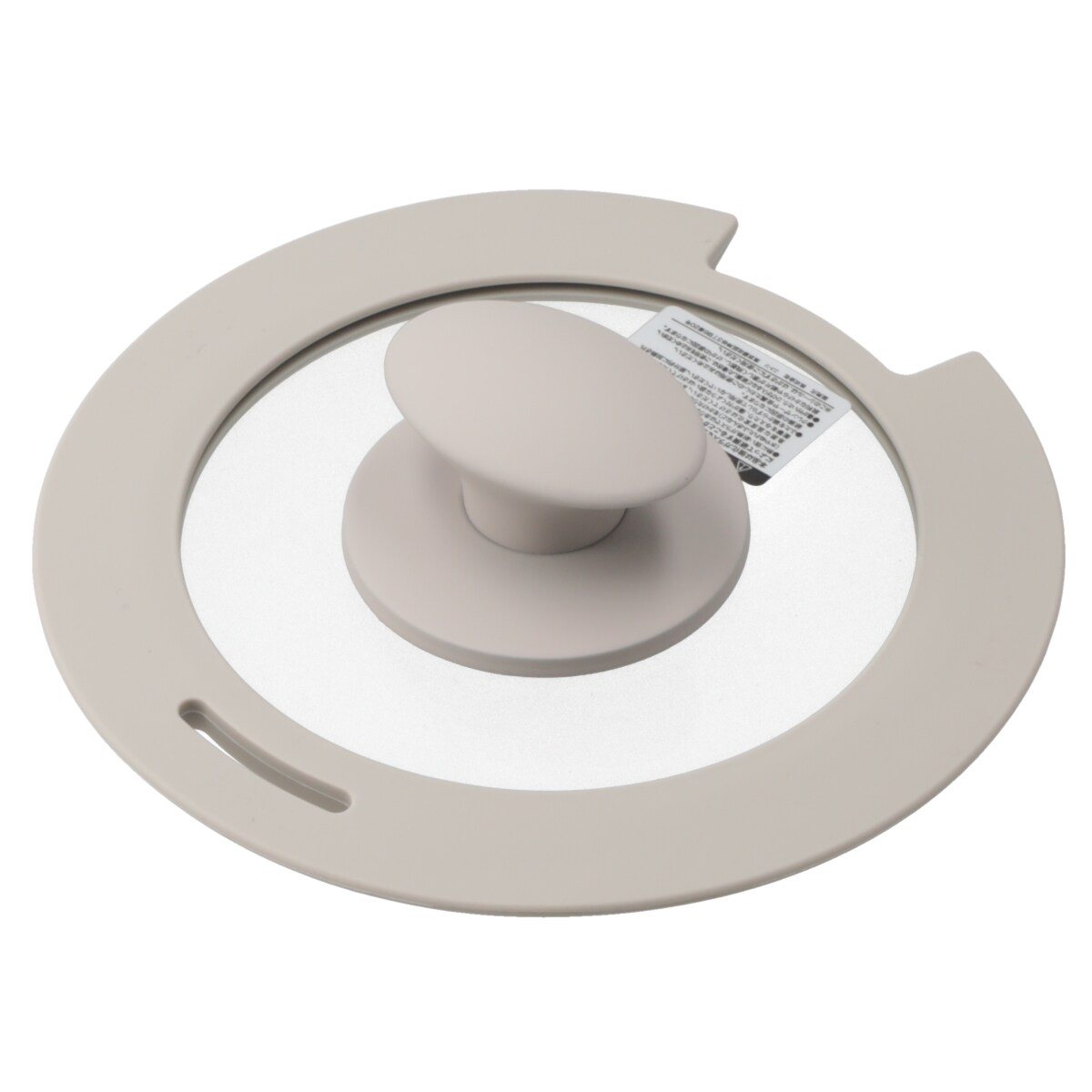 TORERUシリーズ専用 シリコーンふち ガラスふた (16cm MO DH367)   デコホーム