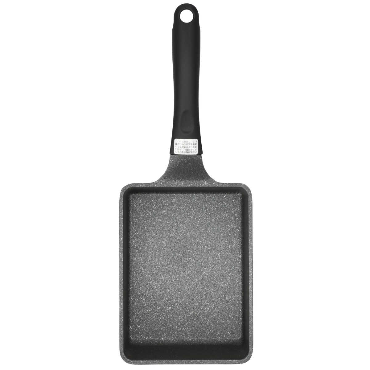 ガス火 超軽量マーブルコートエッグパン (13×18cm MO KF372)   デコホーム