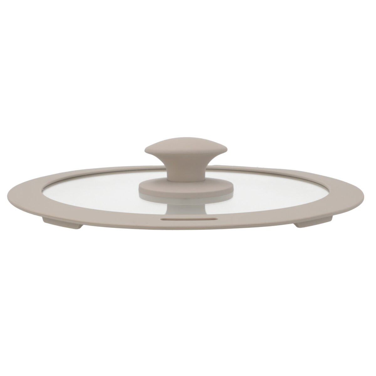 TORERUシリーズ専用 シリコーンふち ガラス蓋 24cm(MO TORERU2)  デコホーム