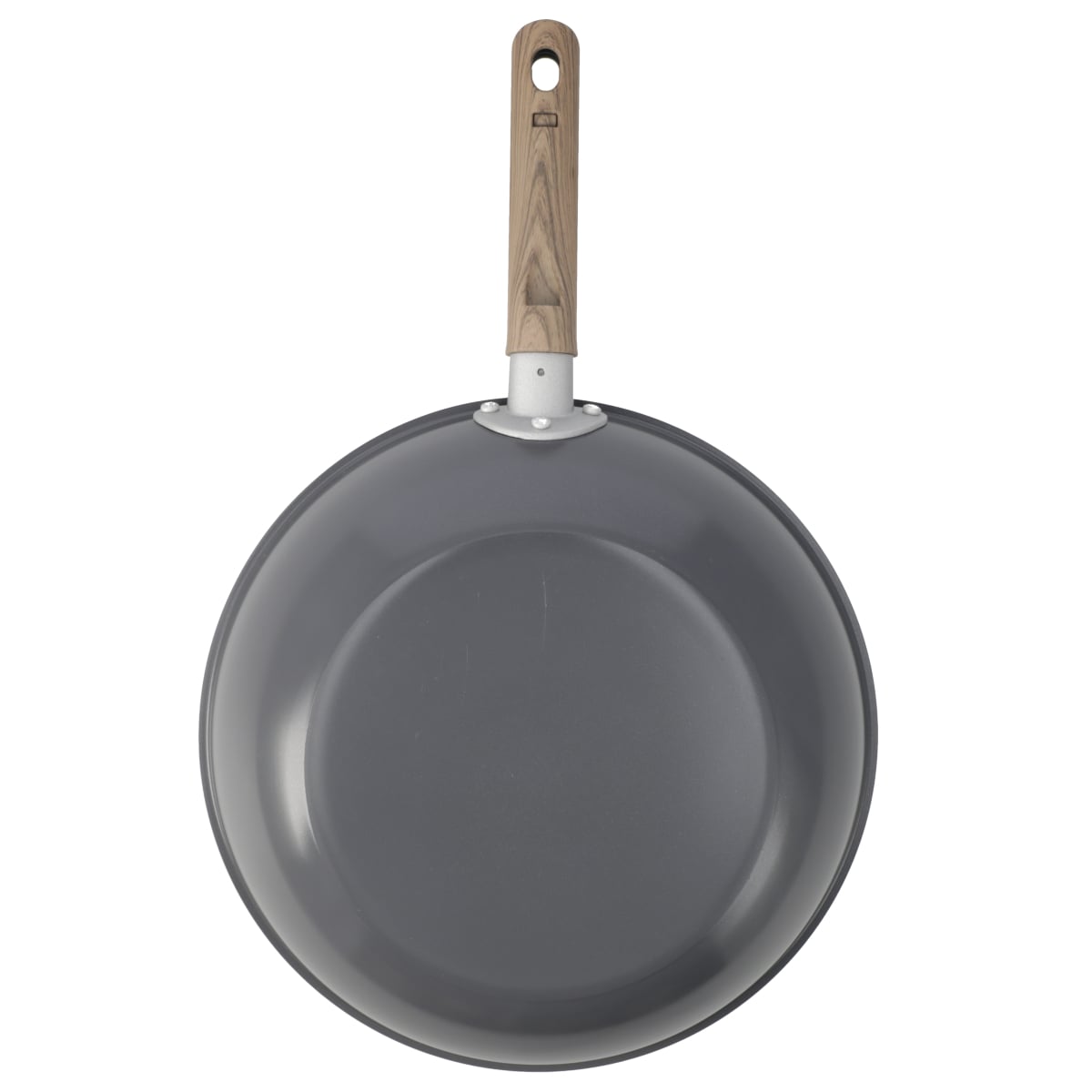 ガス火 こびりつきにくい 炒め鍋 (28cm PUGY TI05)   デコホーム