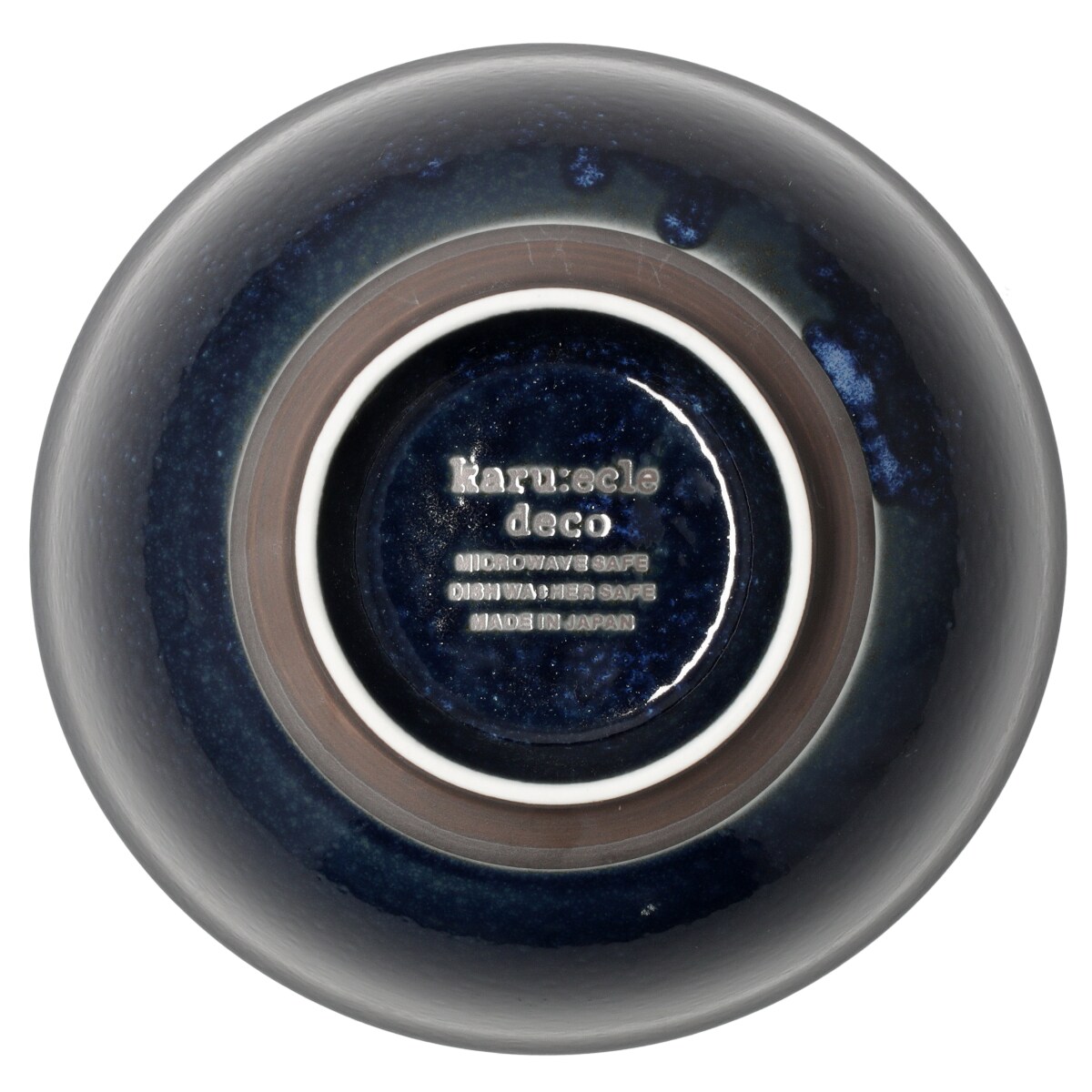 超軽量丼　カル：エクレ　デコ(窯変紺錆)   デコホーム