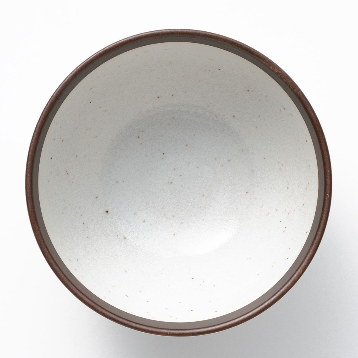 超軽量飯椀　中　カル：エクレ　デコ　錆 (白唐津)   デコホーム