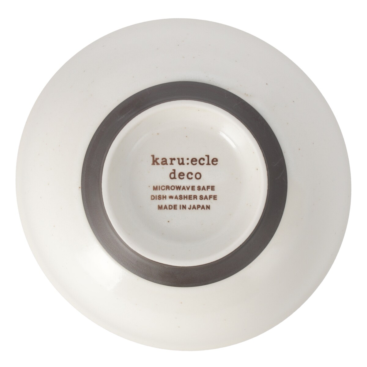 超軽量丼　カル：エクレ　デコ(白唐津錆)   デコホーム