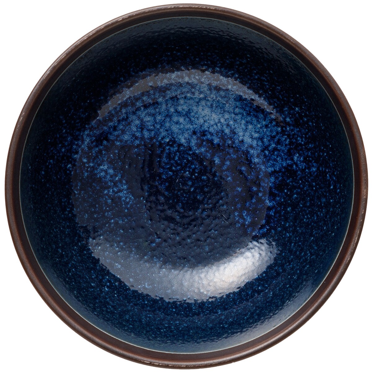 超軽量中鉢　カル：エクレ　デコ　錆 (窯変紺)　カルエクレ　  デコホーム