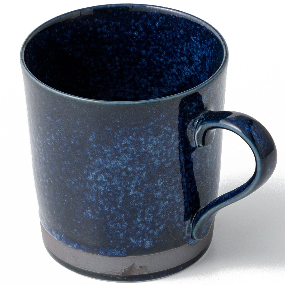 超軽量マグカップ カル：エクレ デコ 錆 (窯変紺)　カルエクレ　  デコホーム