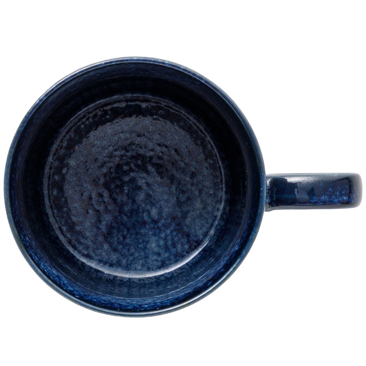 超軽量マグカップ カル：エクレ デコ 錆 (窯変紺)　カルエクレ　  デコホーム