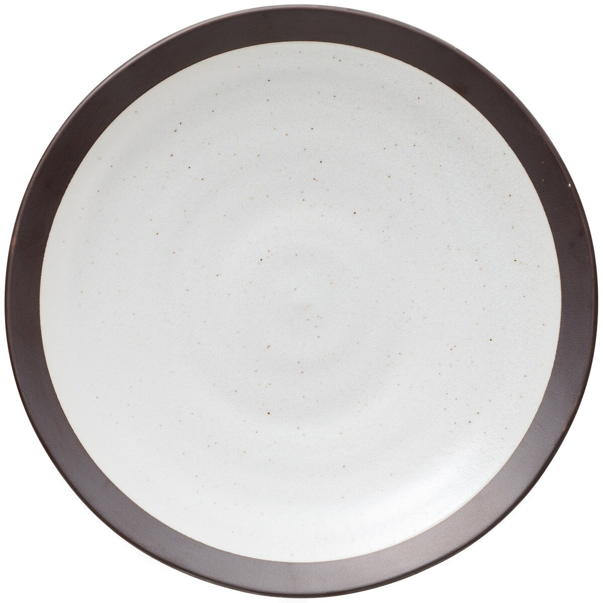 超軽量特大皿　カル：エクレ　デコ　錆 (白唐津)   デコホーム