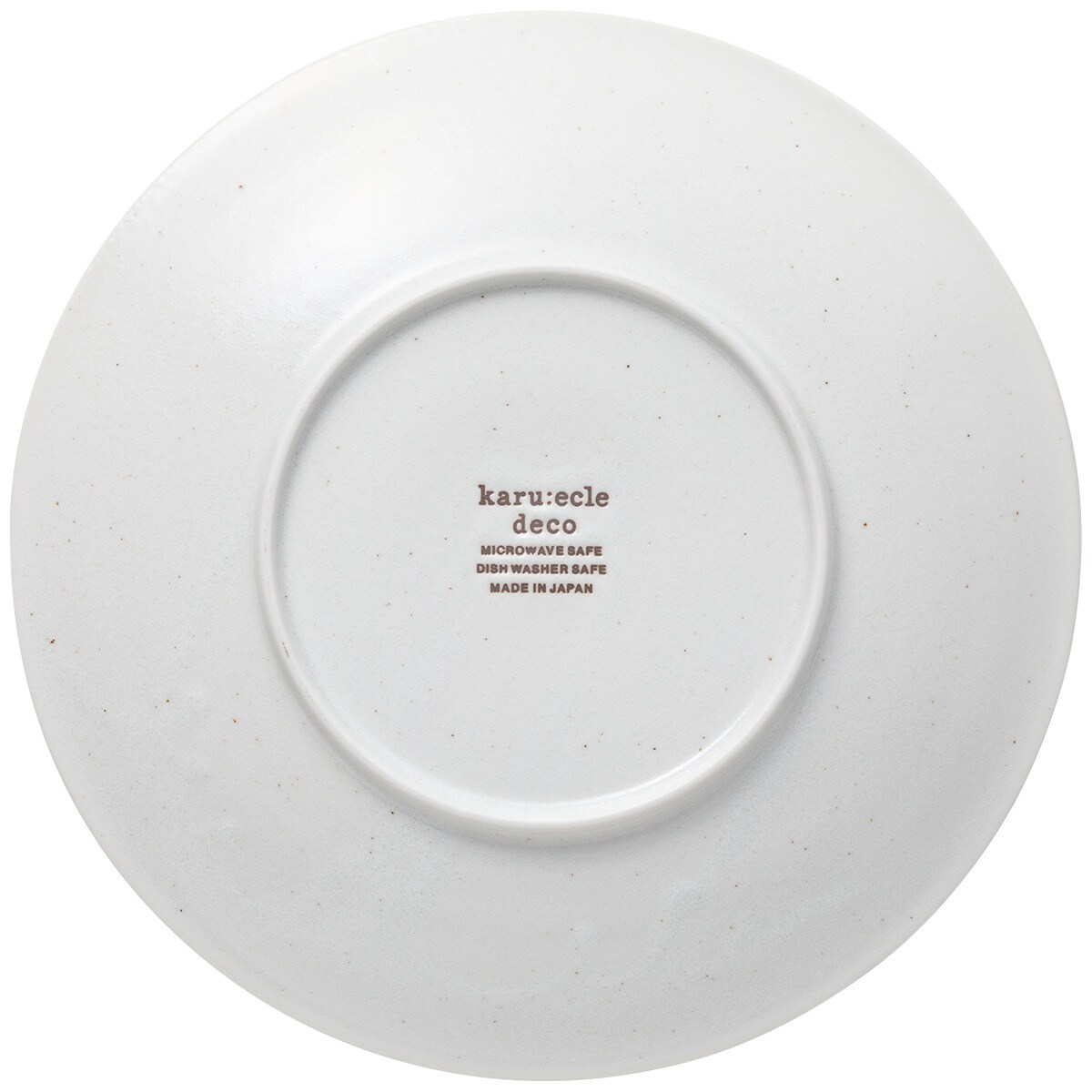 超軽量特大皿　カル：エクレ　デコ　錆 (白唐津)   デコホーム