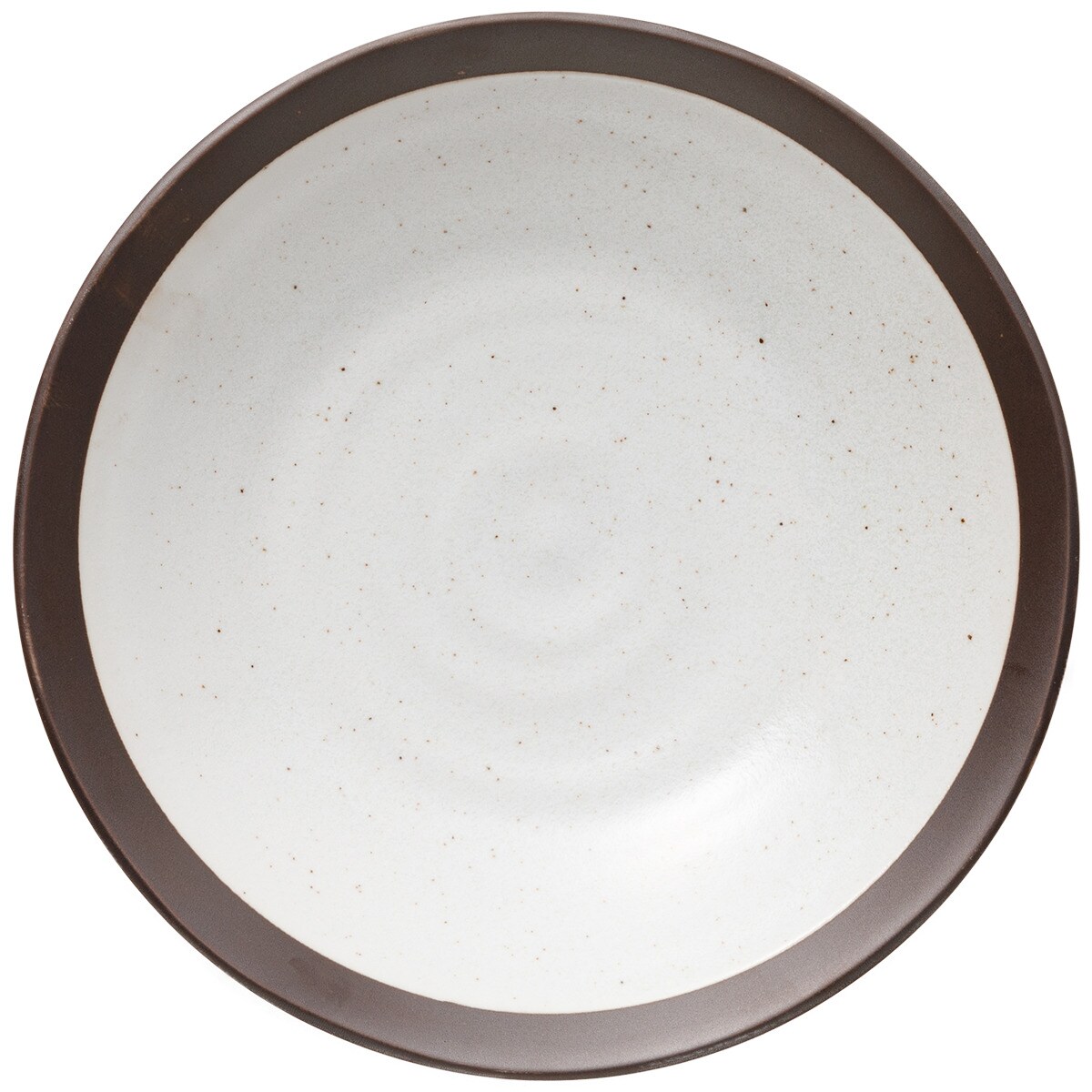 超軽量深皿　カル：エクレ　デコ　錆 (白唐津)   デコホーム