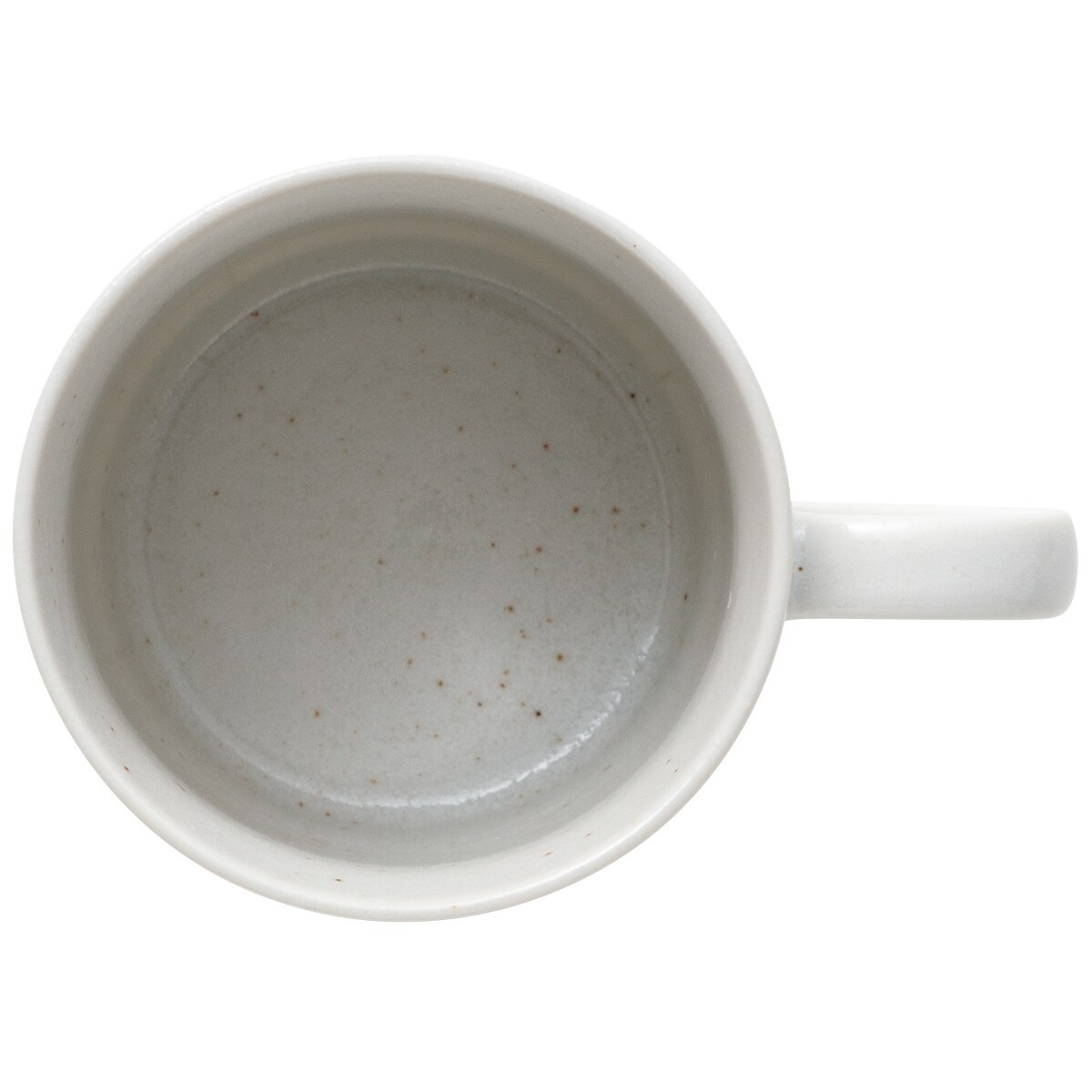 超軽量マグカップ　カル：エクレ　デコ　錆 (白唐津)   デコホーム