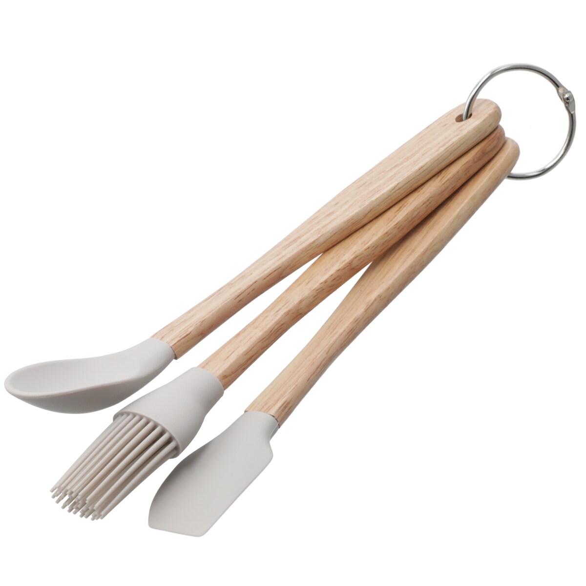 シリコーンキッチンツール 3P (モカ GA017)   デコホーム