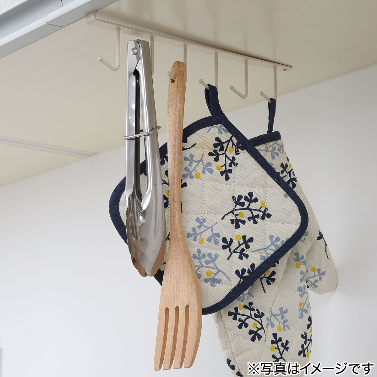 戸棚下ツールハンガー モカ YI04　  デコホーム