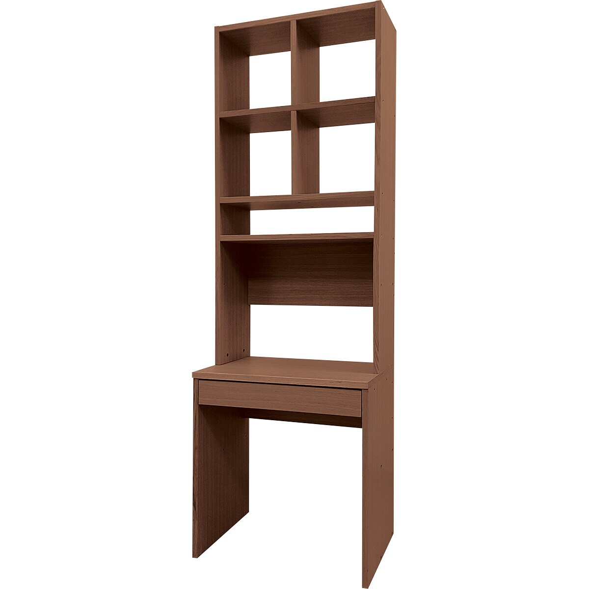 ニトリの壁面デスク (Nプロモ 6段 MBR)   【5年保証】(机・デスク)