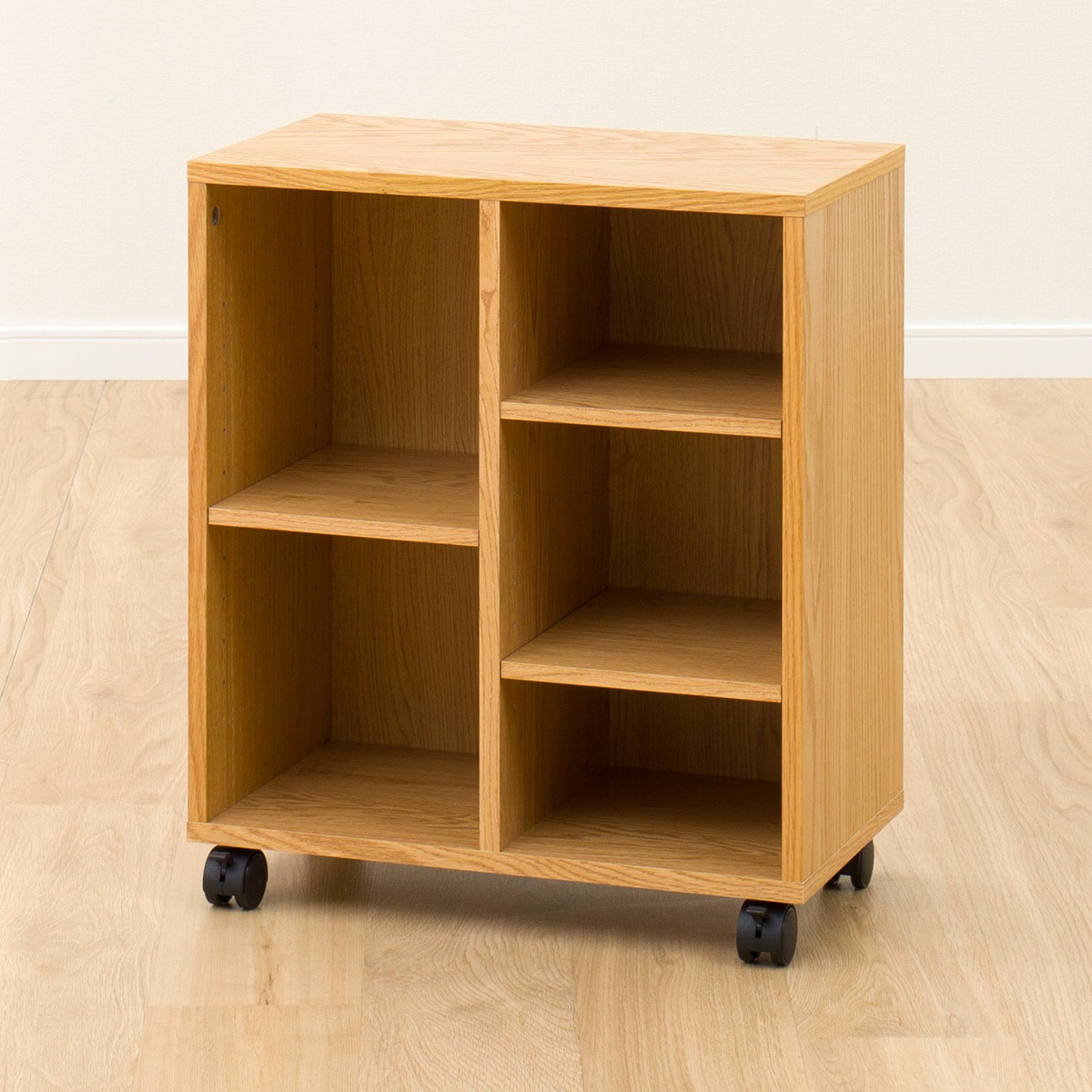 [幅48.3cm] ワゴン(シェルフプロモ 48 LBR)   【1年保証】