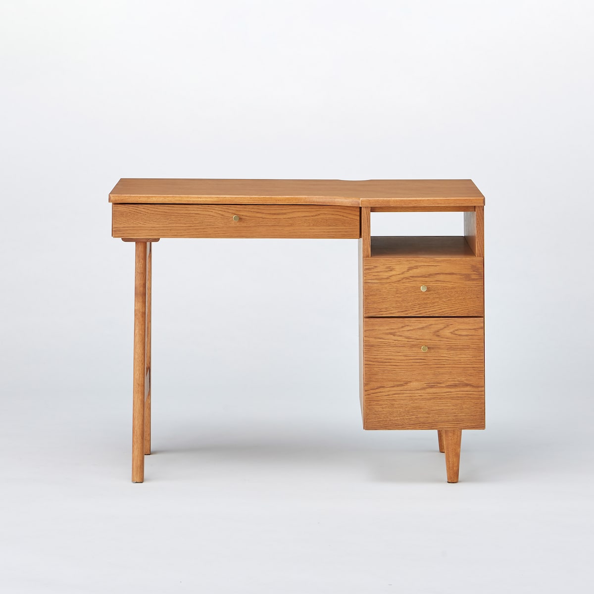 デスク ANV001DE MBR (Living in Comfort)  【配送員設置商品】 【5年保証】