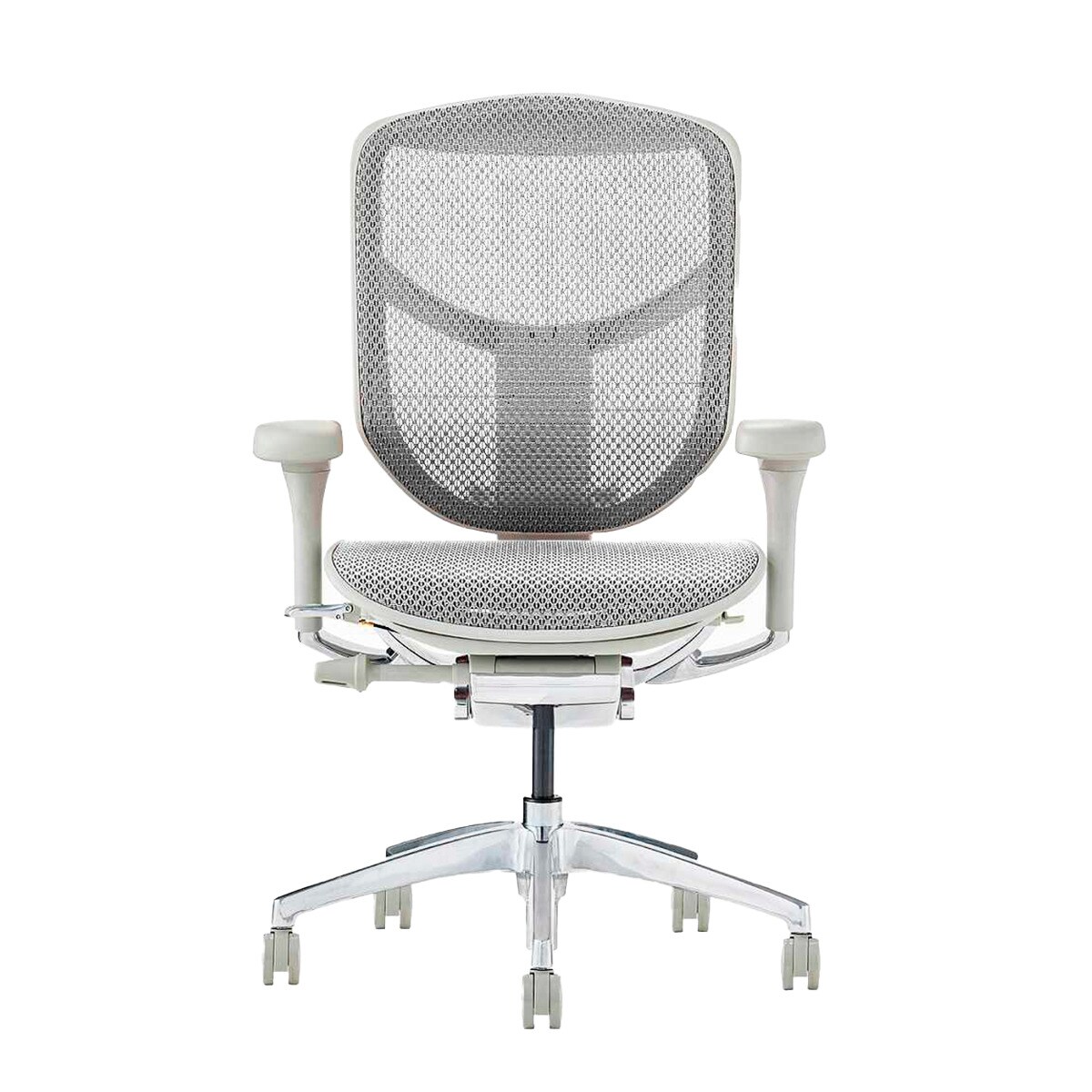 ワークチェア(エルゴヒューマンEJ2-LAM WH/GF)  【配送員設置商品】 【5年保証】