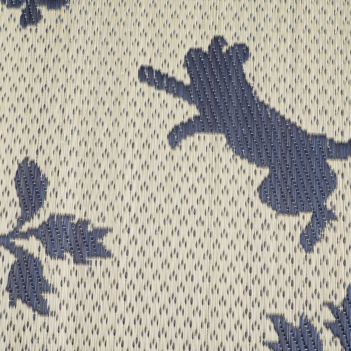 い草ラグ クロネコ　 【メーカー直送・】