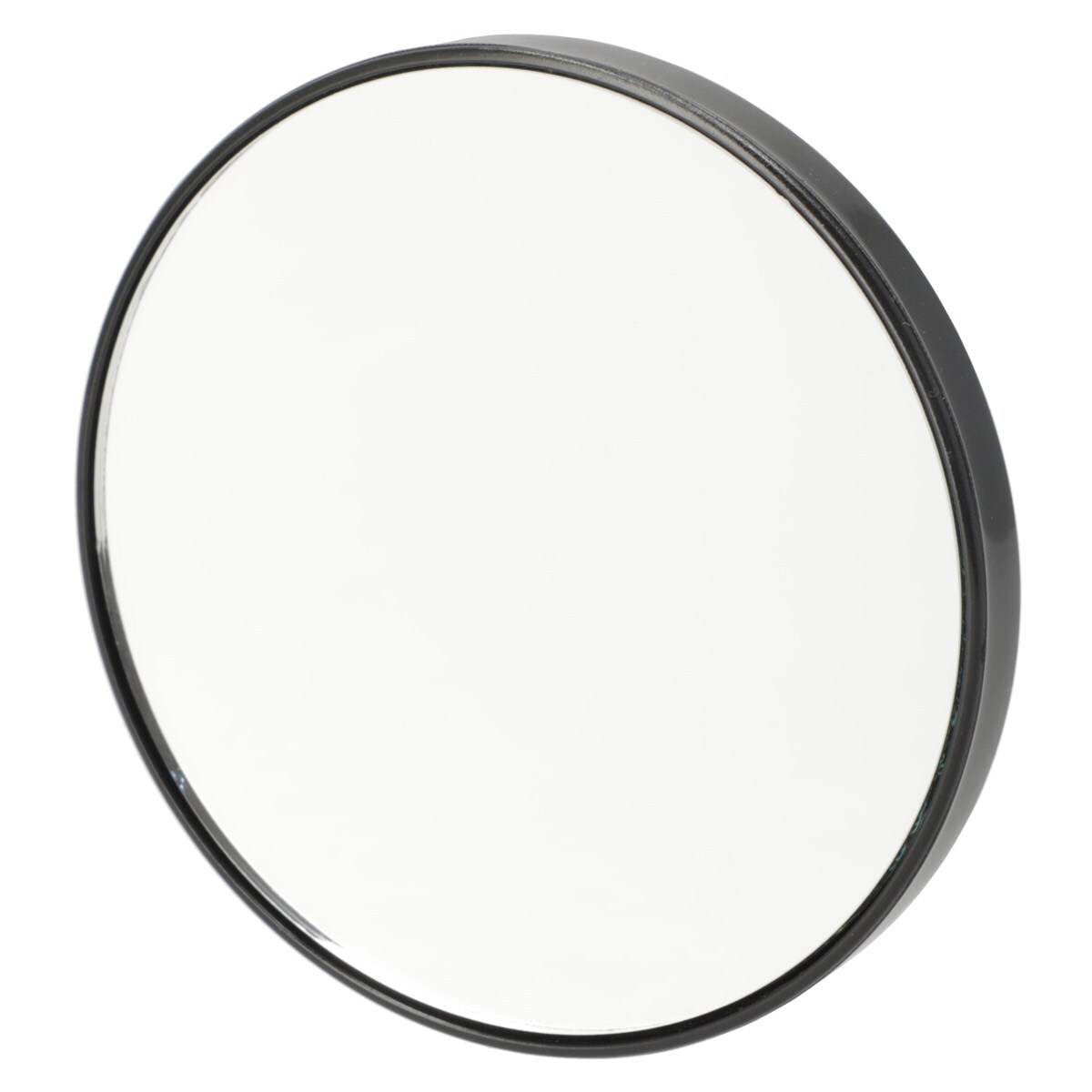 ニトリの貼り付けミラー(5倍鏡 ブラック HXDH25) デコホーム(インテリア雑貨)