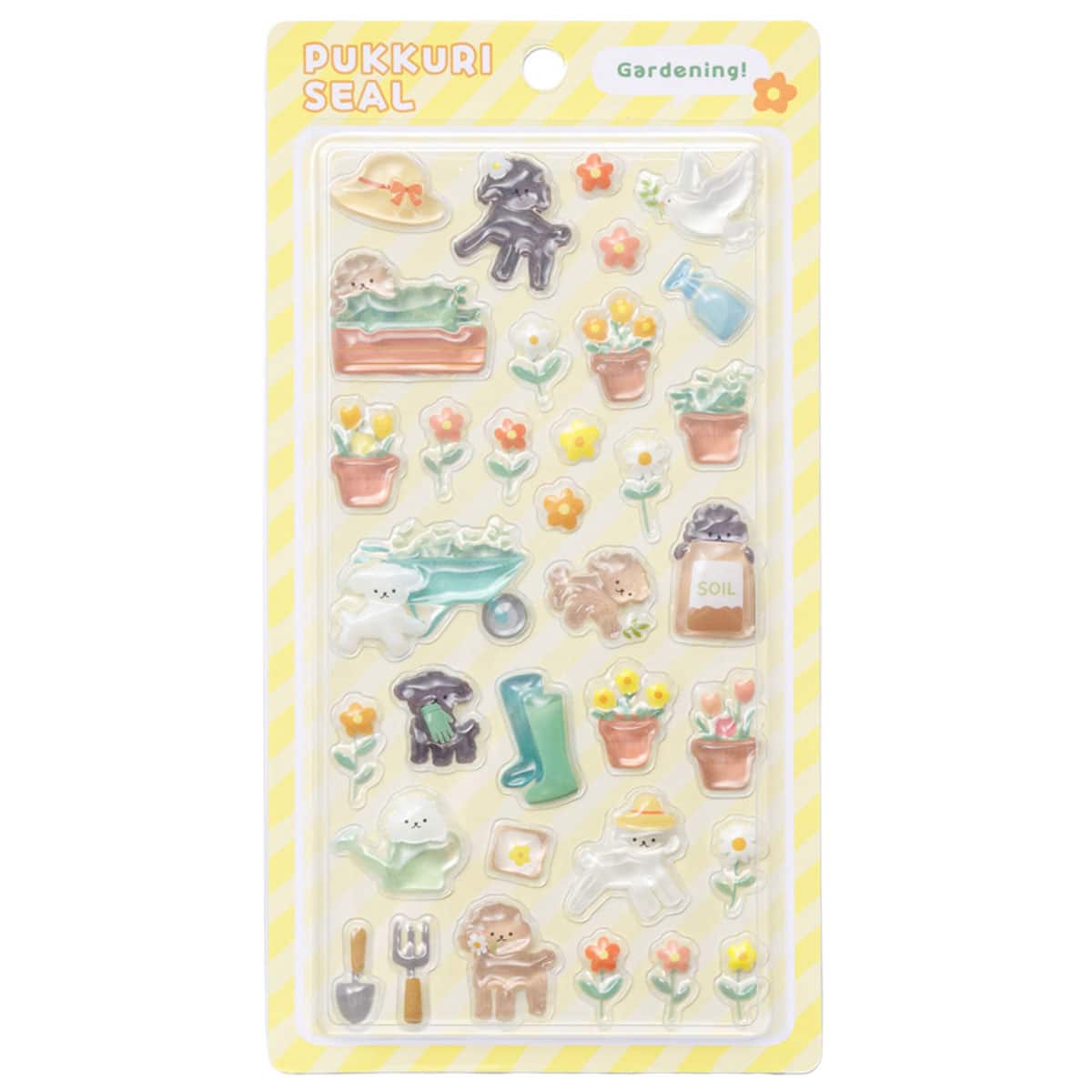 ぷっくりシール(ガーデニング)【玄関先迄納品】 ニトリ