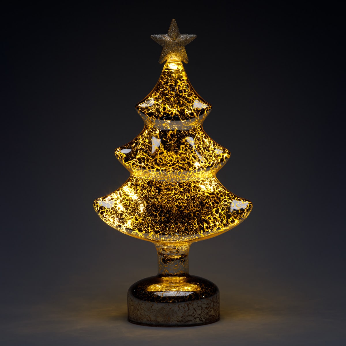 LEDシルバーガラスツリー(n5RW)【玄関先迄納品】ニトリのサムネイル