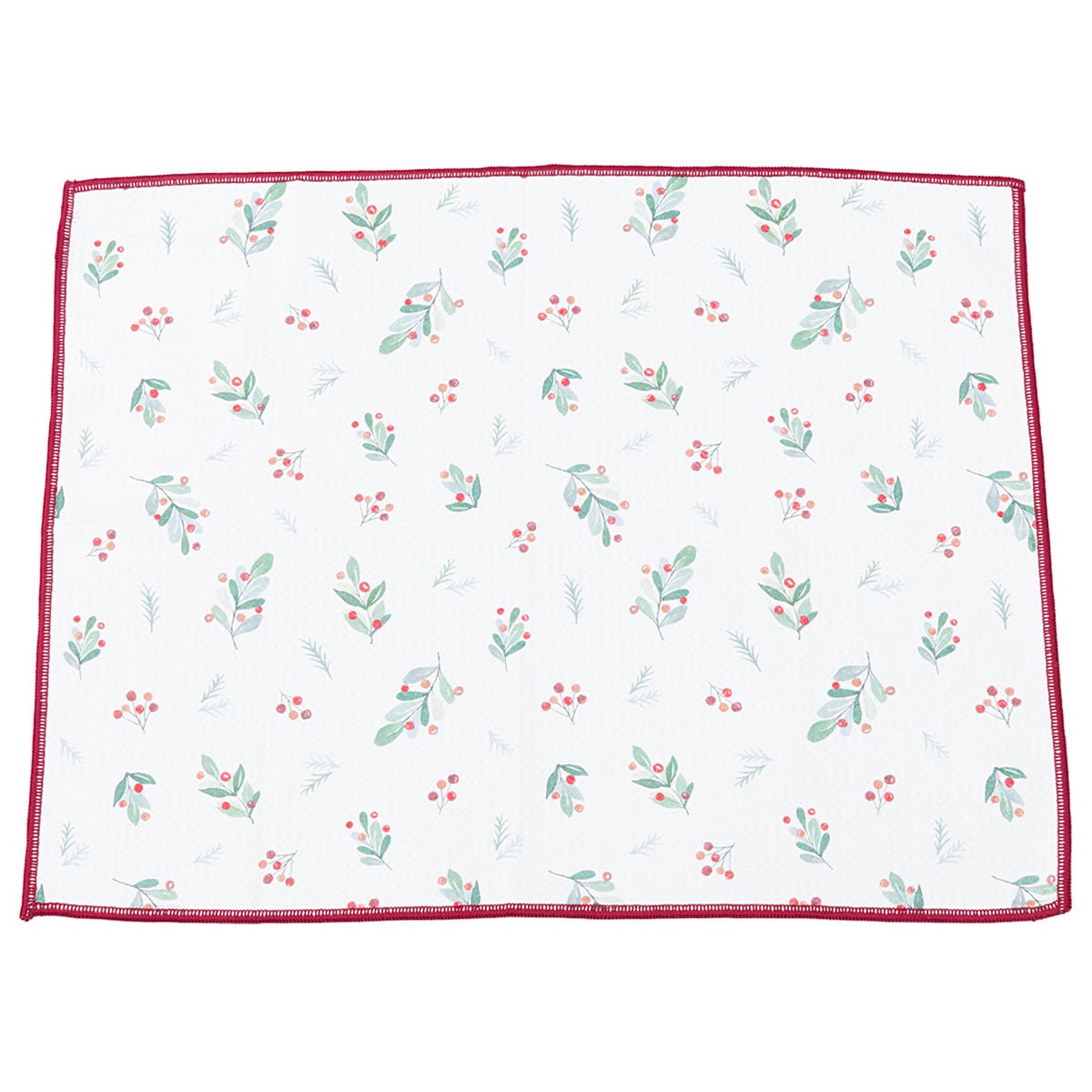 キッチンクロス ナンテン(50cm×40cm)【玄関先迄納品】　ニトリ