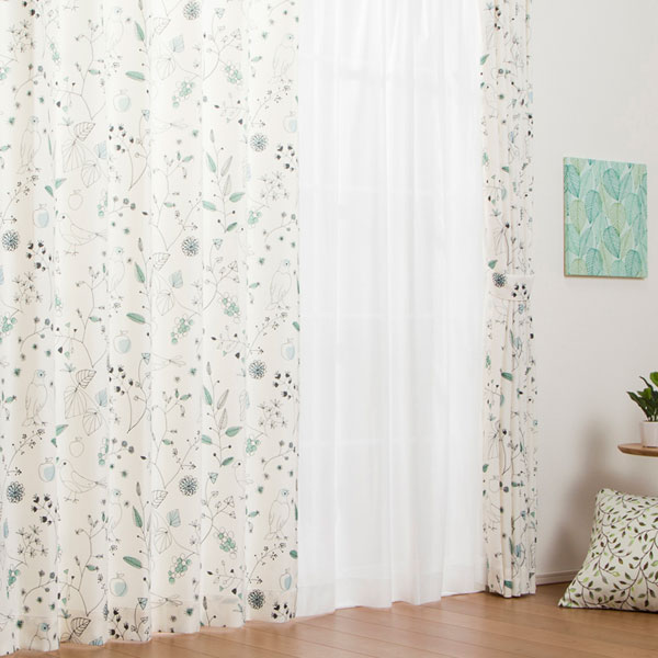 花粉キャッチカーテン(キャッチCポム グリーン 100X140X2)   【1年保証】