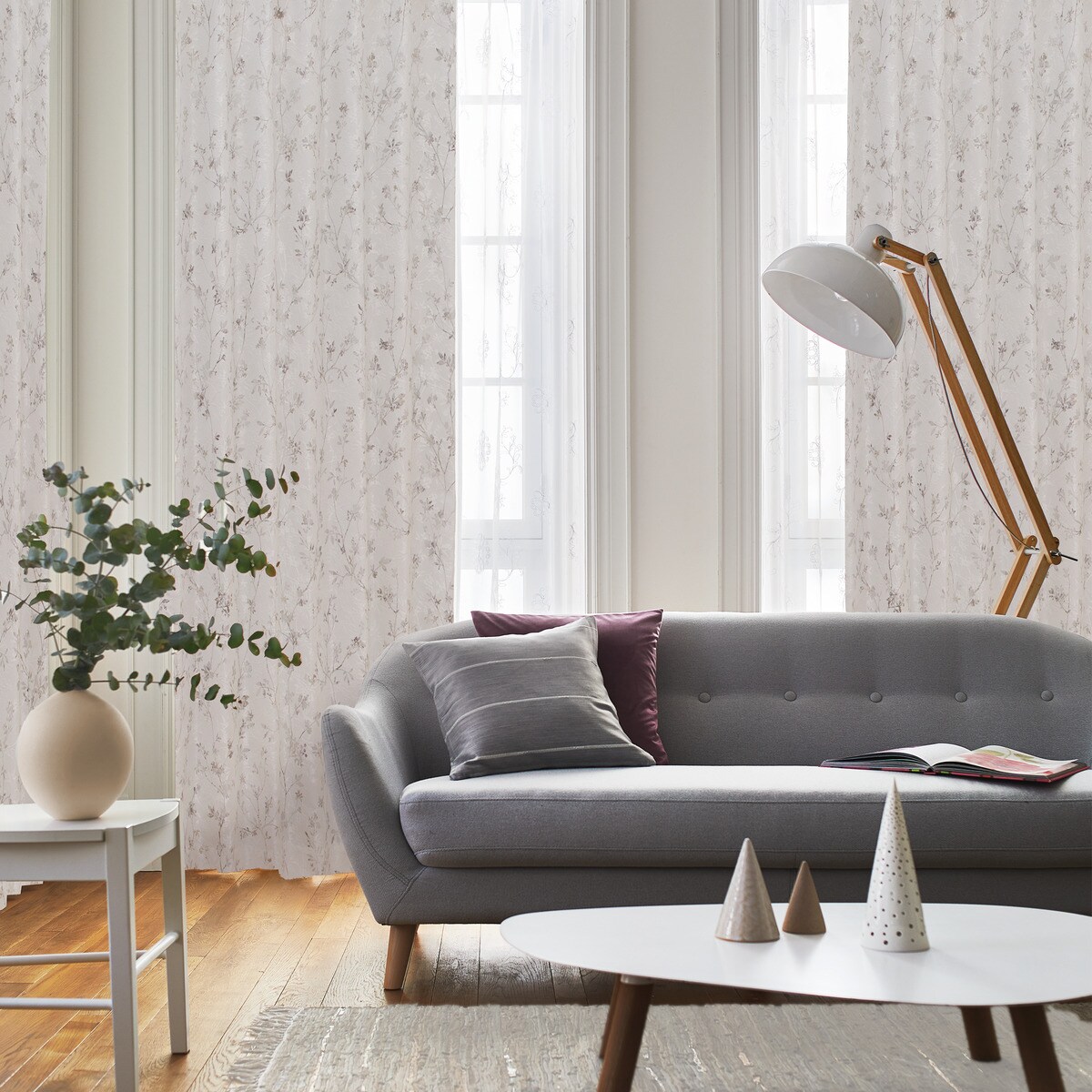 裏地付き遮光2級・遮熱カーテン(PK019)