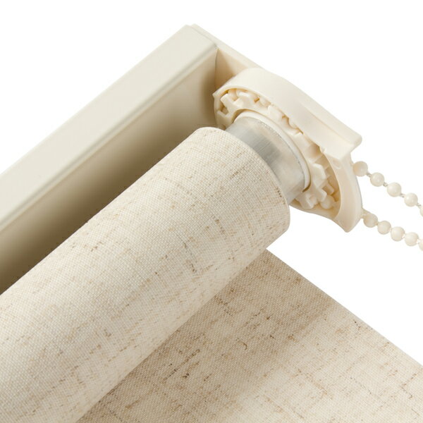 麻入りロールスクリーン(レプス 45X180)   【1年保証】  【期間限定価格：12/14〜1/17まで】