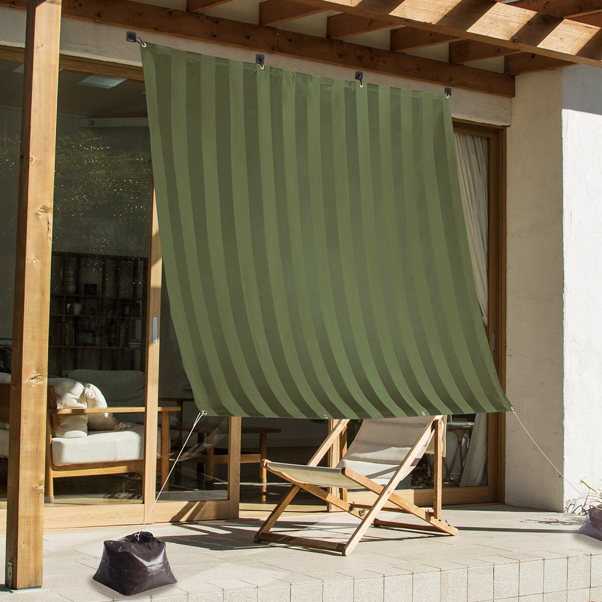 はっ水日よけシェード(HS6 G 200X200) ニトリ 【玄関先迄納品】 【1年保証】 〔合計金額11000円以上送料無料対象商品〕のサムネイル