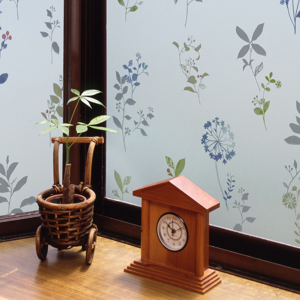 飛散防止効果のある窓飾りシ-ト GH-9202 92X90 ニトリ 【玄関先迄納品】