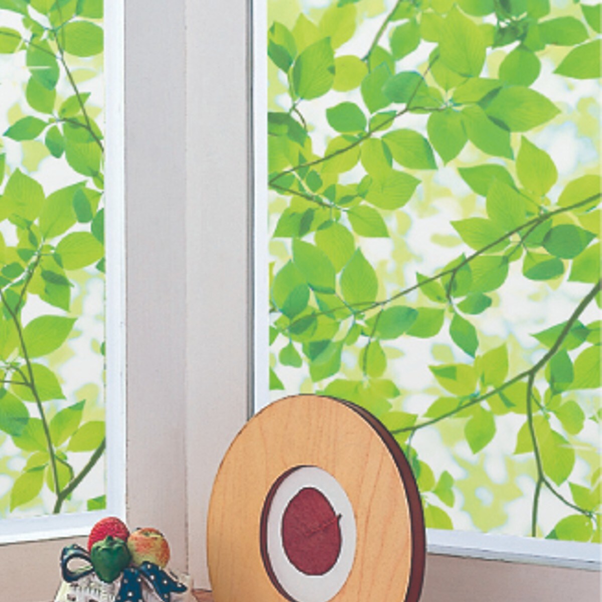 窓飾りシ-ト／プリントタイプ GE-9235 92X90 ニトリ 【玄関先迄納品】