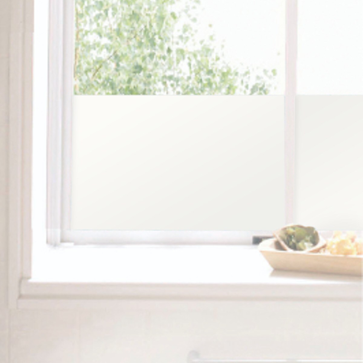 凸凹面に貼れる浴室目隠しシ-ト YMS-9201 92X90 ニトリ 【玄関先迄納品】