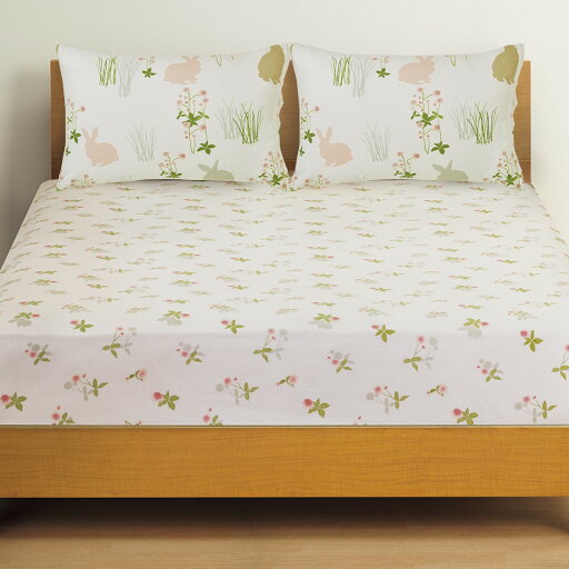 ニトリの厚さ38cmまで入る マルチすっぽりシーツ セミダブル (レプレ SD)(布団・寝具)