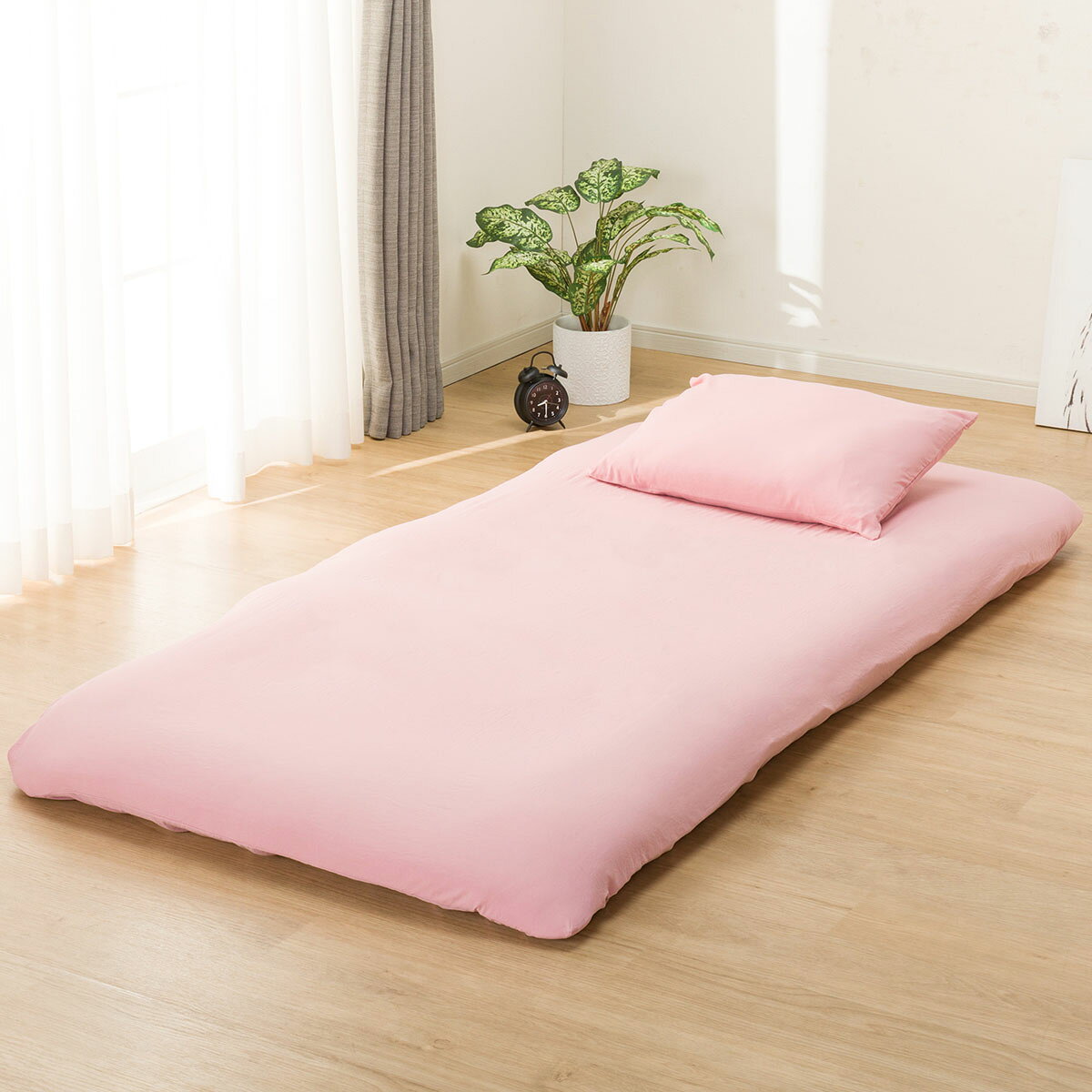 ふとんベッド共通カバー3点セット　シングル(PウォッシュRO)   【1年保証】