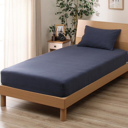 ニトリのマルチすっぽりシーツ シングル(ソフトフラノi-nNV S)   【1年保証】(布団・寝具)