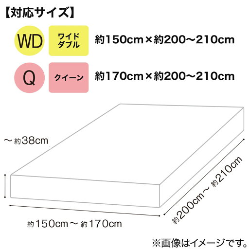 マルチすっぽりシーツ ワイドダブル−クイーン (Nフィット コットンGY WD-Q)   【1年保証】