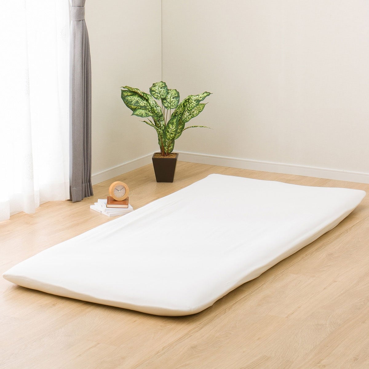 マルチすっぽりシーツ ワイドダブル−クイーン (Nフィット コットンWH WD-Q)   【1年保証】