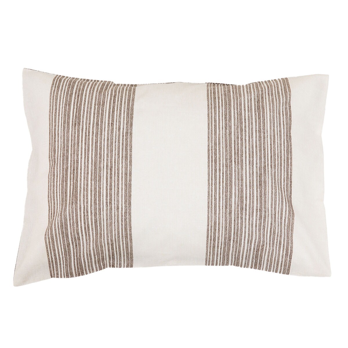 まくらカバー(PT52 ボーダーガラ BR)