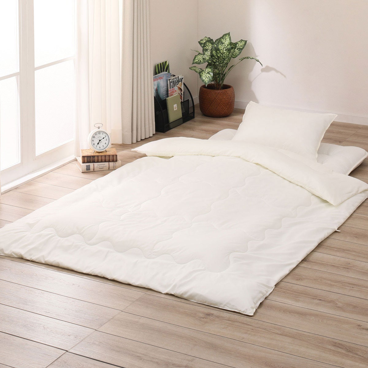 薄掛ふとん　クイーン(ポリエステル NT5 Q)   【1年保証】